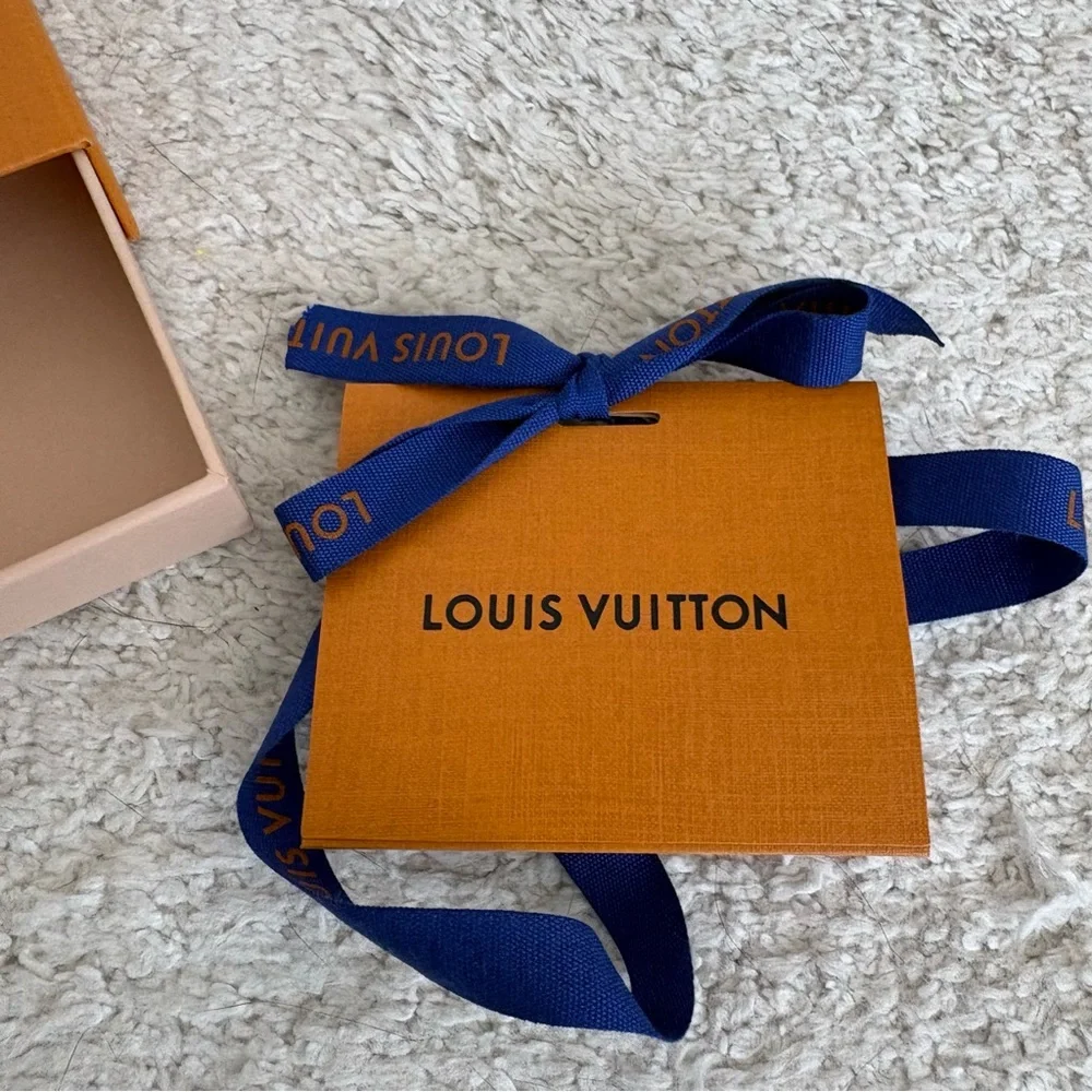 Louis Vuitton Small Gift Box with Gift tag and ribbon